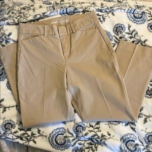Old Navy Beige Pixie Straight Pants